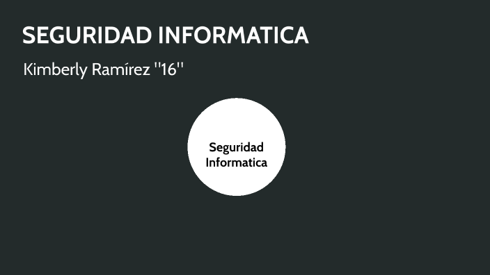 Seguridad Informatica by Kimberly Anahí Ramírez Tiul on Prezi