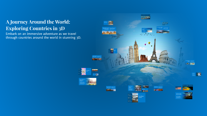 A Journey Around the World: Exploring Countries in 3D by Syed Rafaay on ...