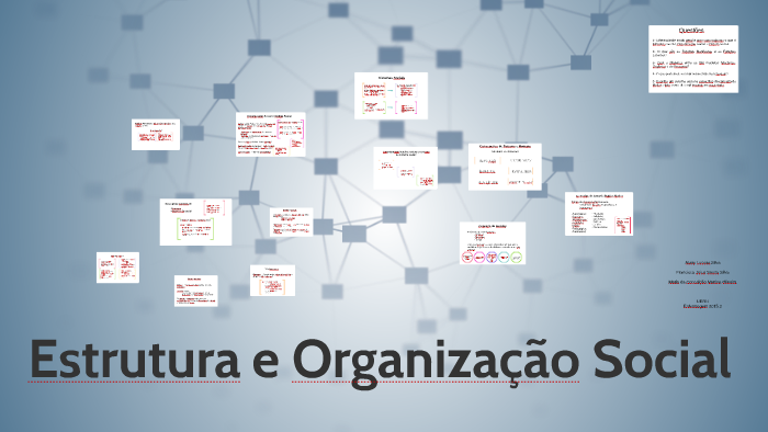 Estrutura e Organização Social by Joice Silva on Prezi