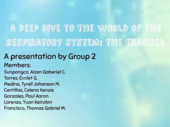 A Deep Dive Into the Trachea by Aizen Gaberiel Sunpongco on Prezi