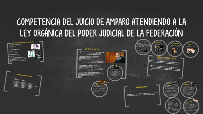 COMPETENCIA DEL JUICIO DE AMPARO ATENDIENDO A LA LEY ORGÁNIC by Miguel ...