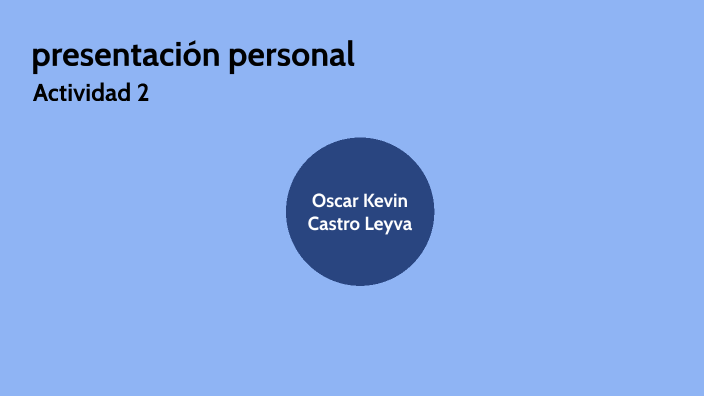 presentación personal by Oscar Kevin Leyva on Prezi
