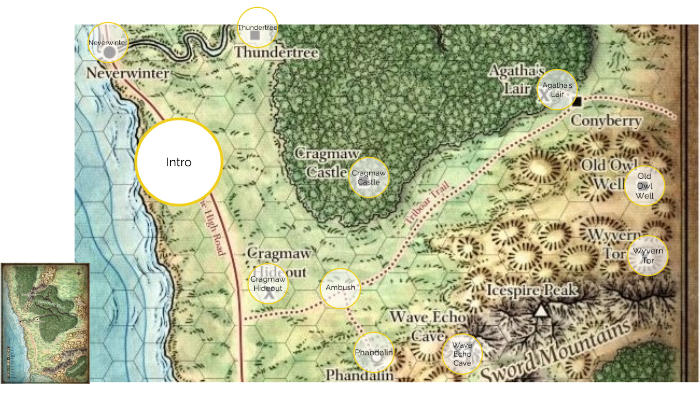 Lost Mines Of Phandelver Maps Free Lost Mine Of Phandelver By Ph L