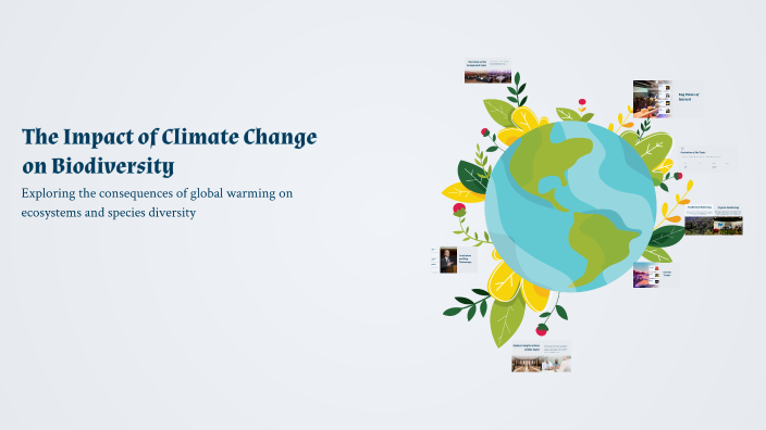 The Impact of Climate Change on Biodiversity by kom24 b muhendislik on ...