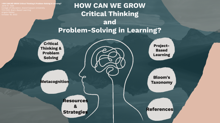 cognitive (learning thinking problem solving)