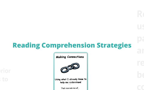 Reading Comprehension Strategies by Olivia Bryant on Prezi