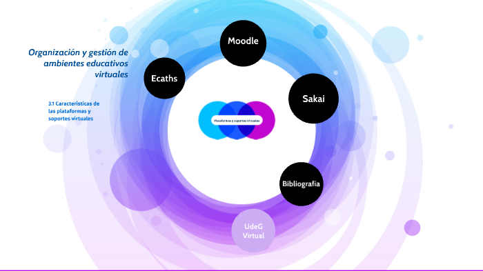 3.1 Características de las plataformas y soportes virtuales by Raquel
