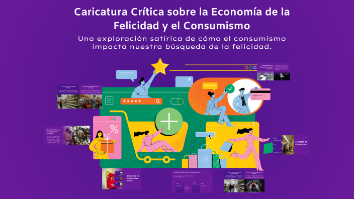 Caricatura Crítica sobre la Economía de la Felicidad y el Consumismo by ...