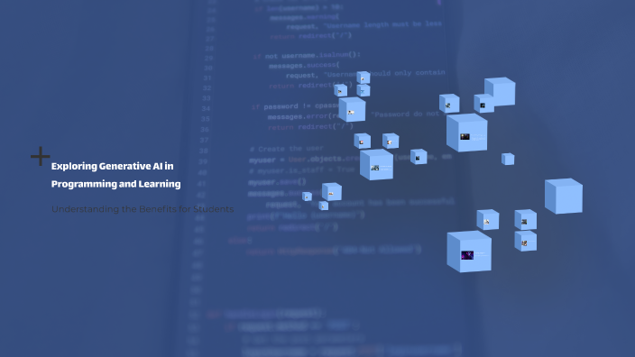 Exploring Generative AI in Programming and Learning by Win-Napat ...