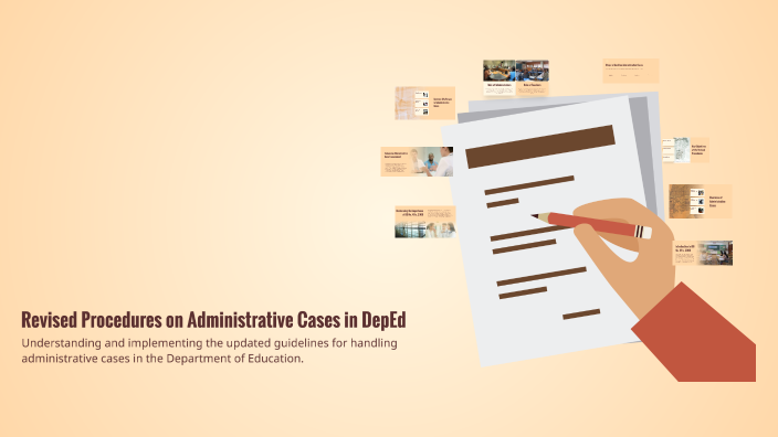 Revised Procedures on Administrative Cases in DepEd by Jean Rita Garbo ...