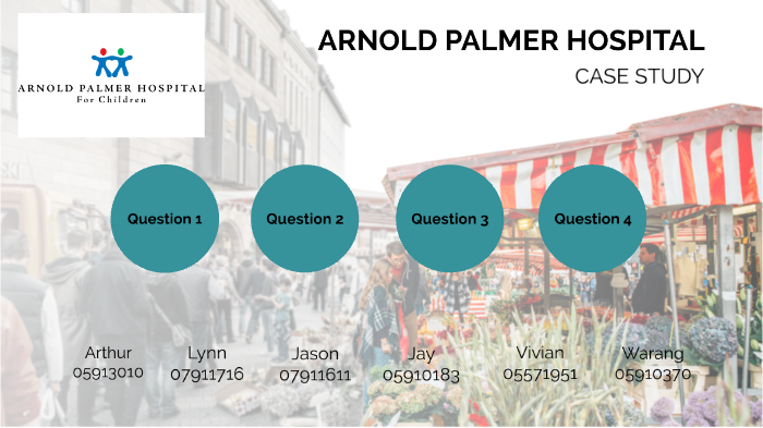 arnold palmer hospital supply chain case study answers