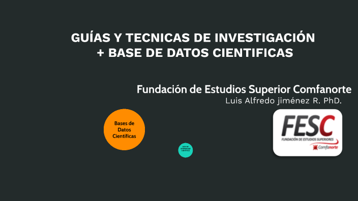 Base de Datos Científicas en Prezi by LUIS ALFREDO JIMENEZ RODRIGUEZ on ...