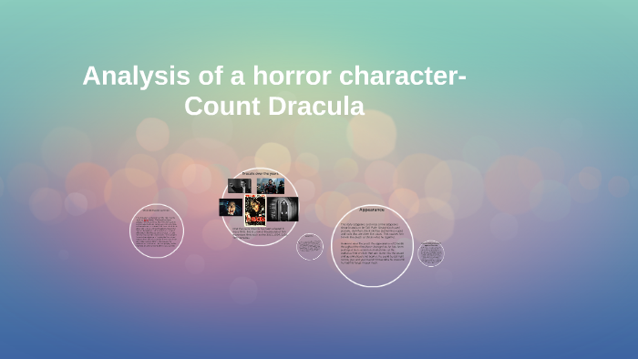 dracula character analysis