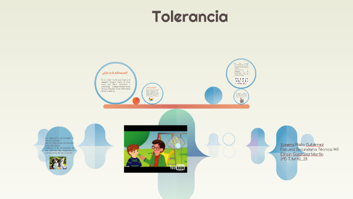 Tolerancia by Ximena Plata on Prezi