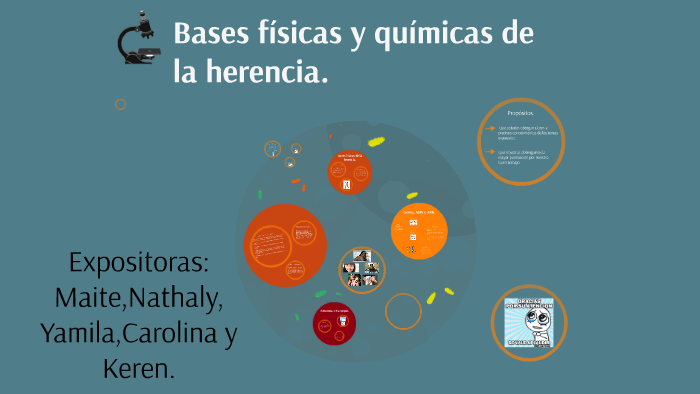 Bases físicas y químicas de la herencia. by Carolina Payano on Prezi