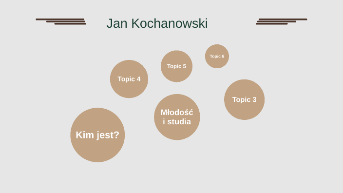 Dlaczego Jan Kochanowski Był Humanistą Jan Kochanowski by Аня Бєтанова on Prezi