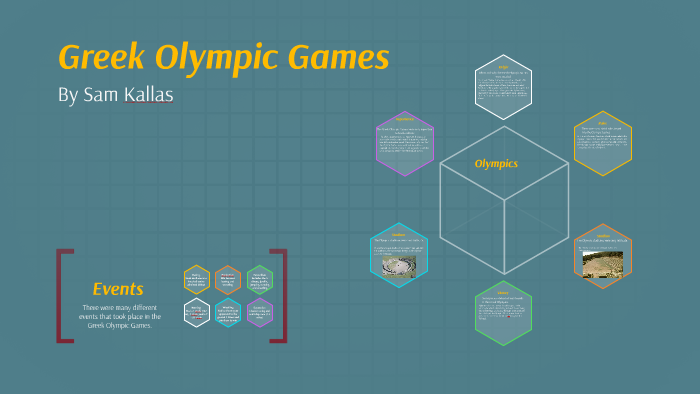 Greek Olympic Games by sam kallas