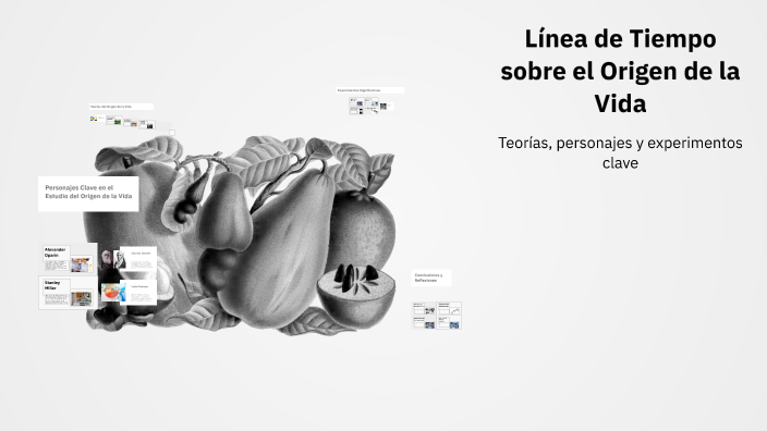 Línea de Tiempo sobre el Origen de la Vida by Keily Hernandez on Prezi