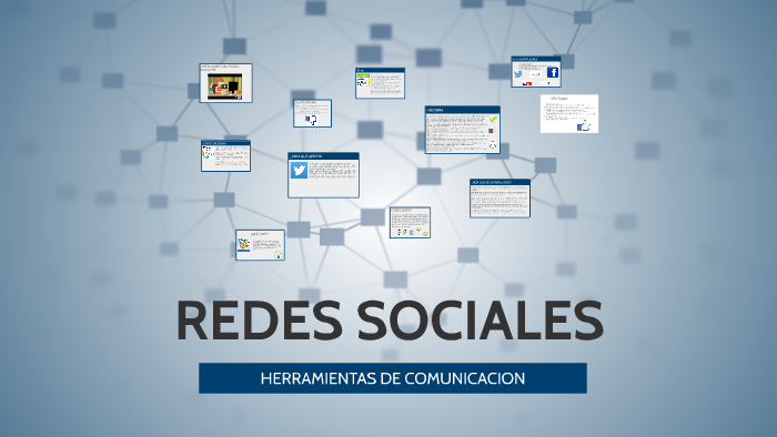 REDES SOCIALES by luis garcia martinez on Prezi