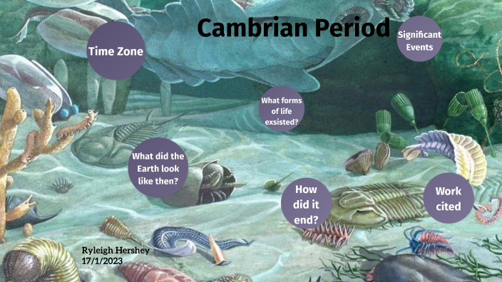 Cambrian Period by Ryleigh Hershey on Prezi