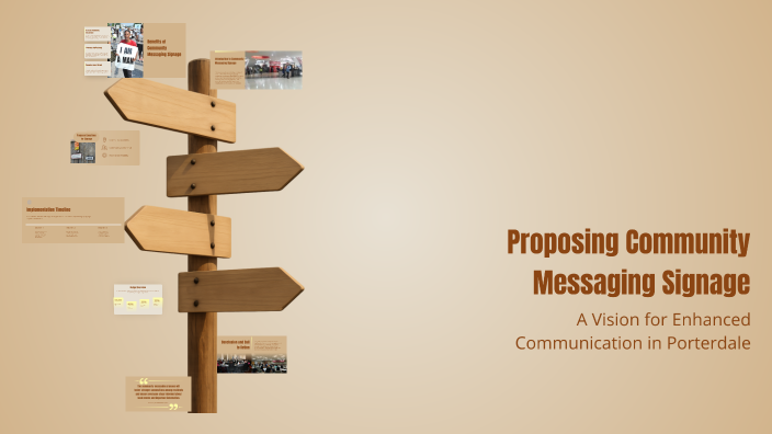 Proposing Community Messaging Signage by Keenan Media on Prezi