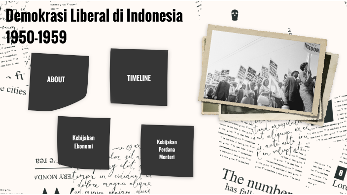 Demokrasi Liberal (Kabinet 1950-1959) By Dadi Setiadi On Prezi