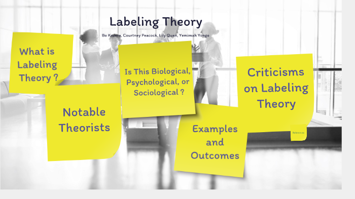 labeling theory examples