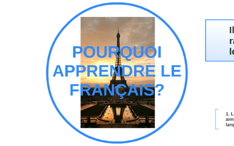 POURQUOI APPRENDRE LE FRANÇAIS by Salvador Albertus on Prezi