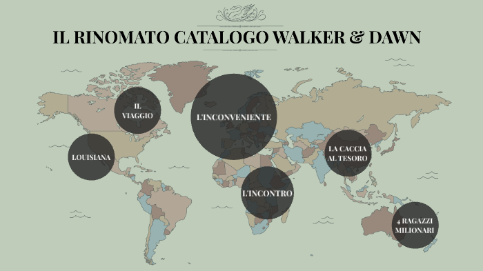 Il Rinomato Catalogo Walker&Dawn by Fabrizio Mari on Prezi