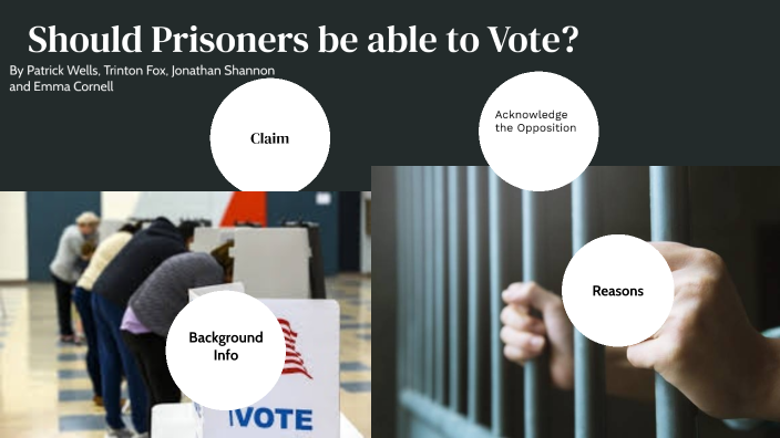 Should Prisoners Be Able To Vote By Patrick Wells