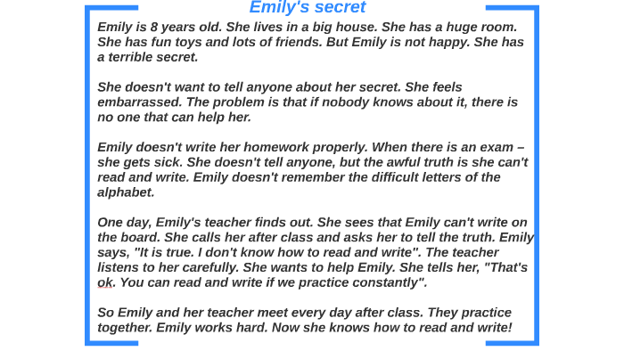 That emily is The Real