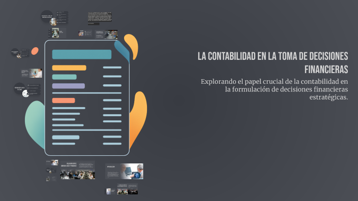 La contabilidad en la toma de decisiones financieras by Alejandra ...