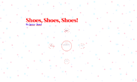 shoes presentation template