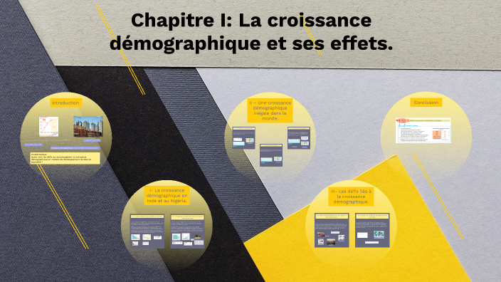 Chapitre I: La croissance démographique et ses effets by sc on Prezi