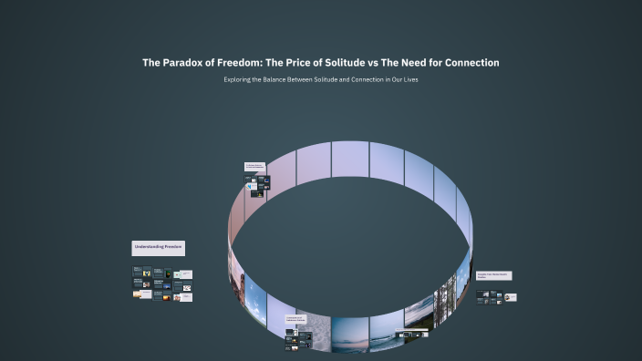 The Paradox of Freedom: The Price of Solitude vs The Need for ...