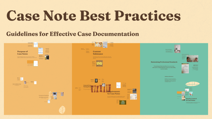 Case Note Best Practices by Joseph Negron on Prezi