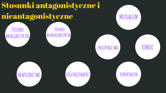 Stosunki antagonistyczne i nieantagonistyczne by Marcelina Mazur on Prezi