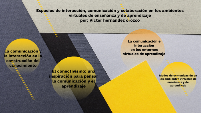 Esapacios de interaccion y comunicación by Victor Hernandez on Prezi