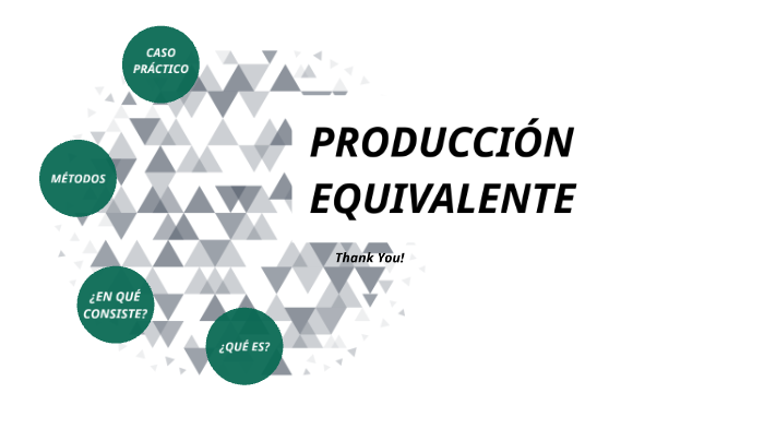 PRODUCCIÓN EQUIVALENTE by Lesley Perez zamudio on Prezi