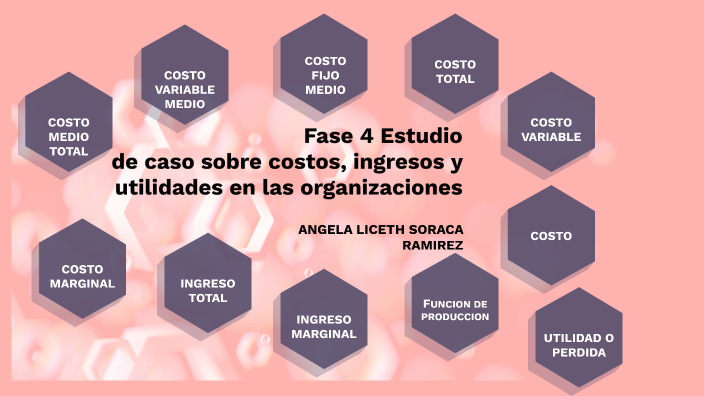 Fase 4 Estudio de caso sobre costos, ingresos y utilidades en las ...