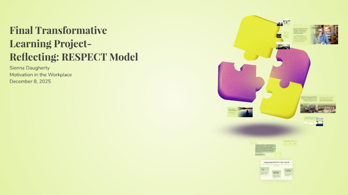Final Transformative Learning Project- Reflecting: RESPECT Model by S ...