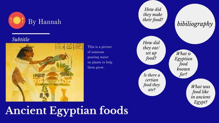 Egyptian food by Hannah by Hannah Bell on Prezi