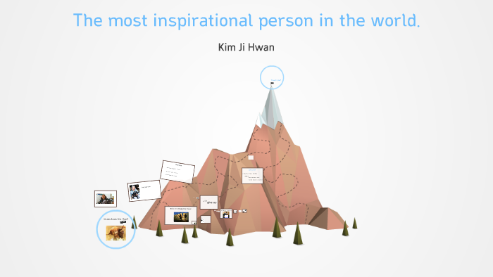 The most inspirational person in the world. by 지환 김 on Prezi