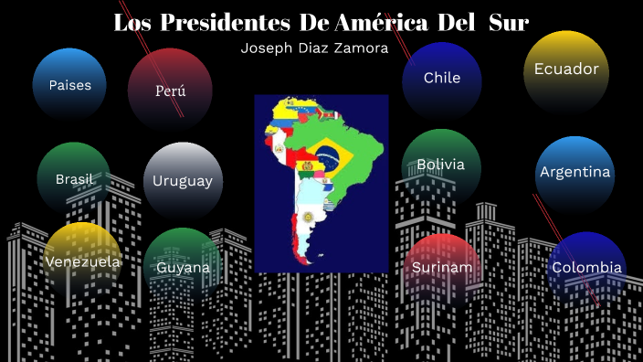 Presidentes De America Del Sur By Joseph Diaz Zmora 4760