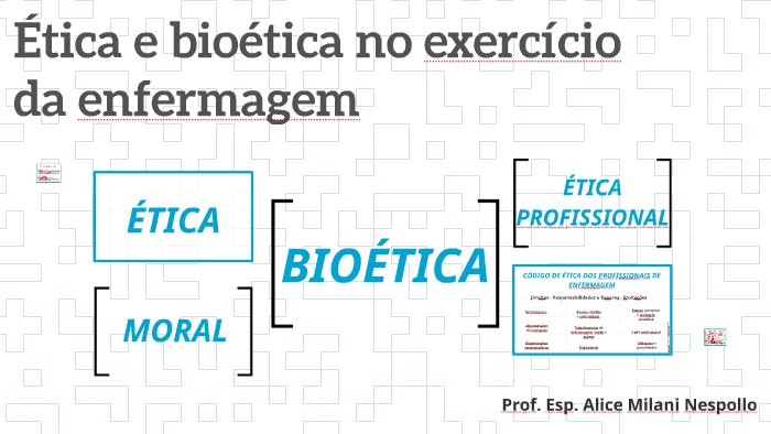 ÉTICA E BIOÉTICA NO EXERCÍCIO DA ENFERMAGEM by Alice Milani Nespollo on ...