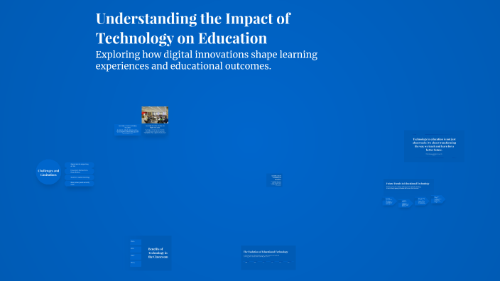 Understanding the Impact of Technology on Education by Gerlee Gerel on ...