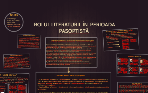 Rolul Literaturii In Perioada Pașoptistă By Casdp Vfaap On Prezi