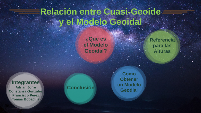 Relación entre Cuasi Geoide y Modelo Geoidal by Francisco Javier Pérez