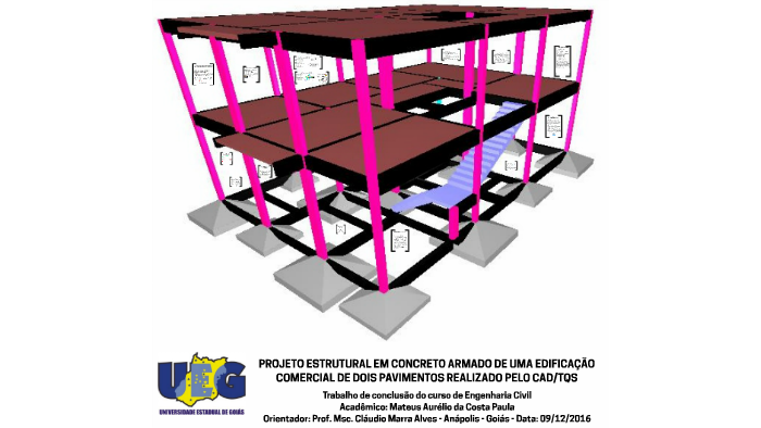 Projeto Estrutural Em Concreto Armado De Uma EdificaÇÃo Come By Mateus Aurélio 3522