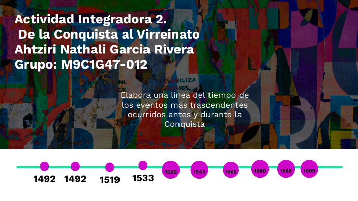 Actividad Integradora 2 De La Conquista Al Virreinato Docx Semana 1